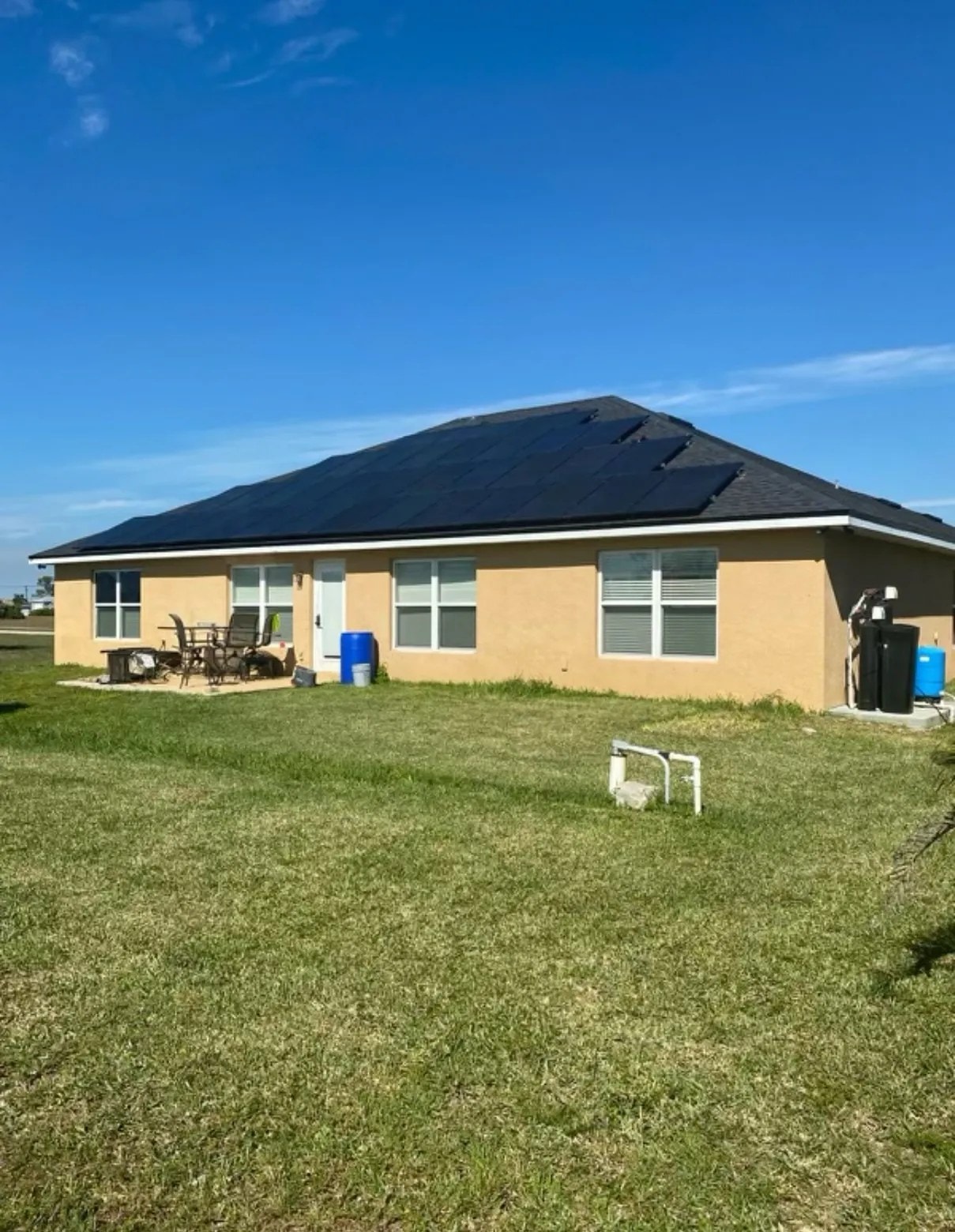 Residential solar installation in Southwest Florida